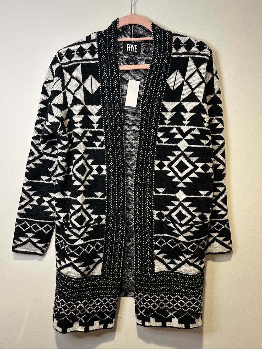 NWT frye cardigan sweater size small